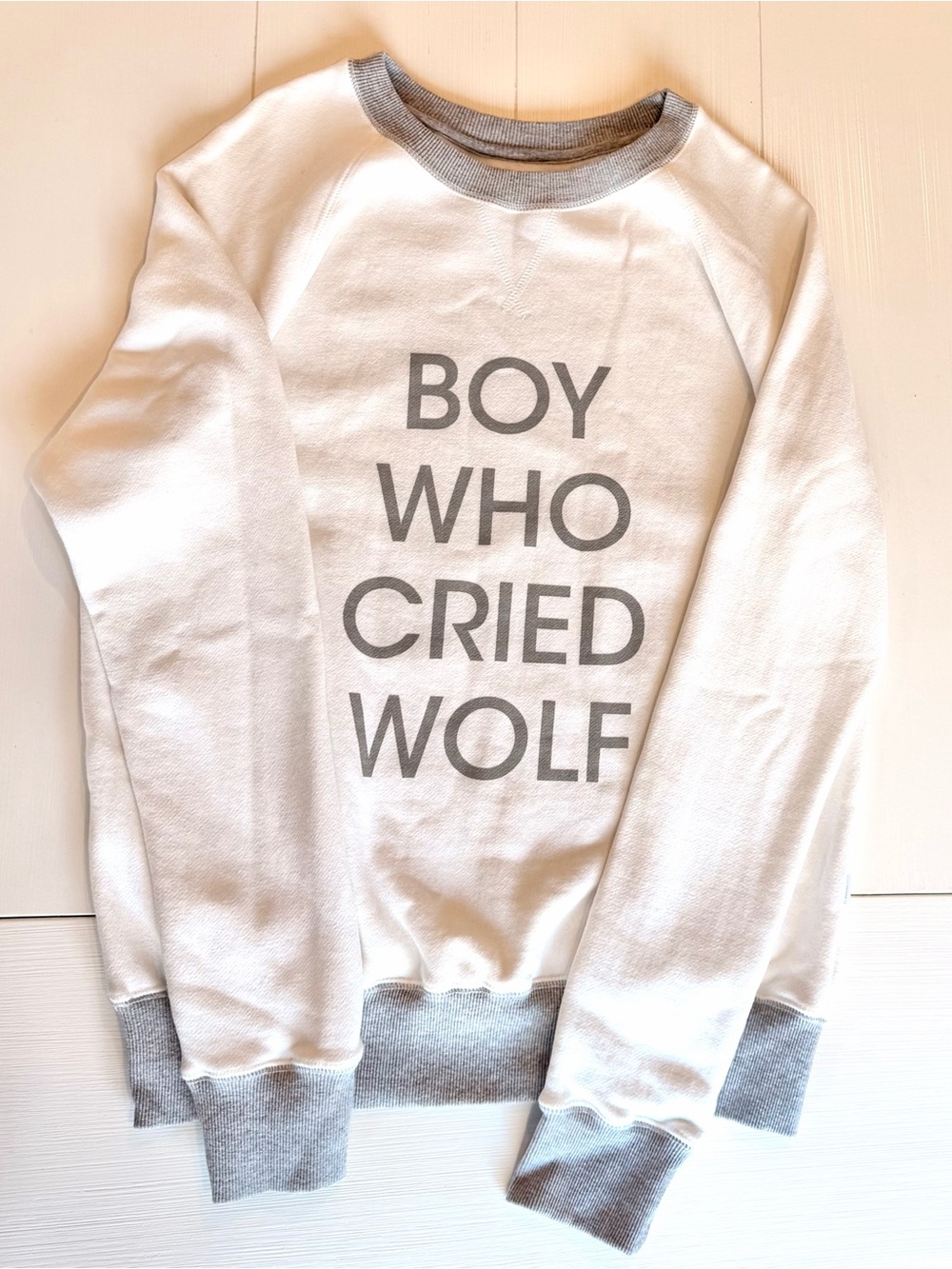 Rare Official EXO BWCW "Boy Who Cried Wolf" Graphic Sweatshirt